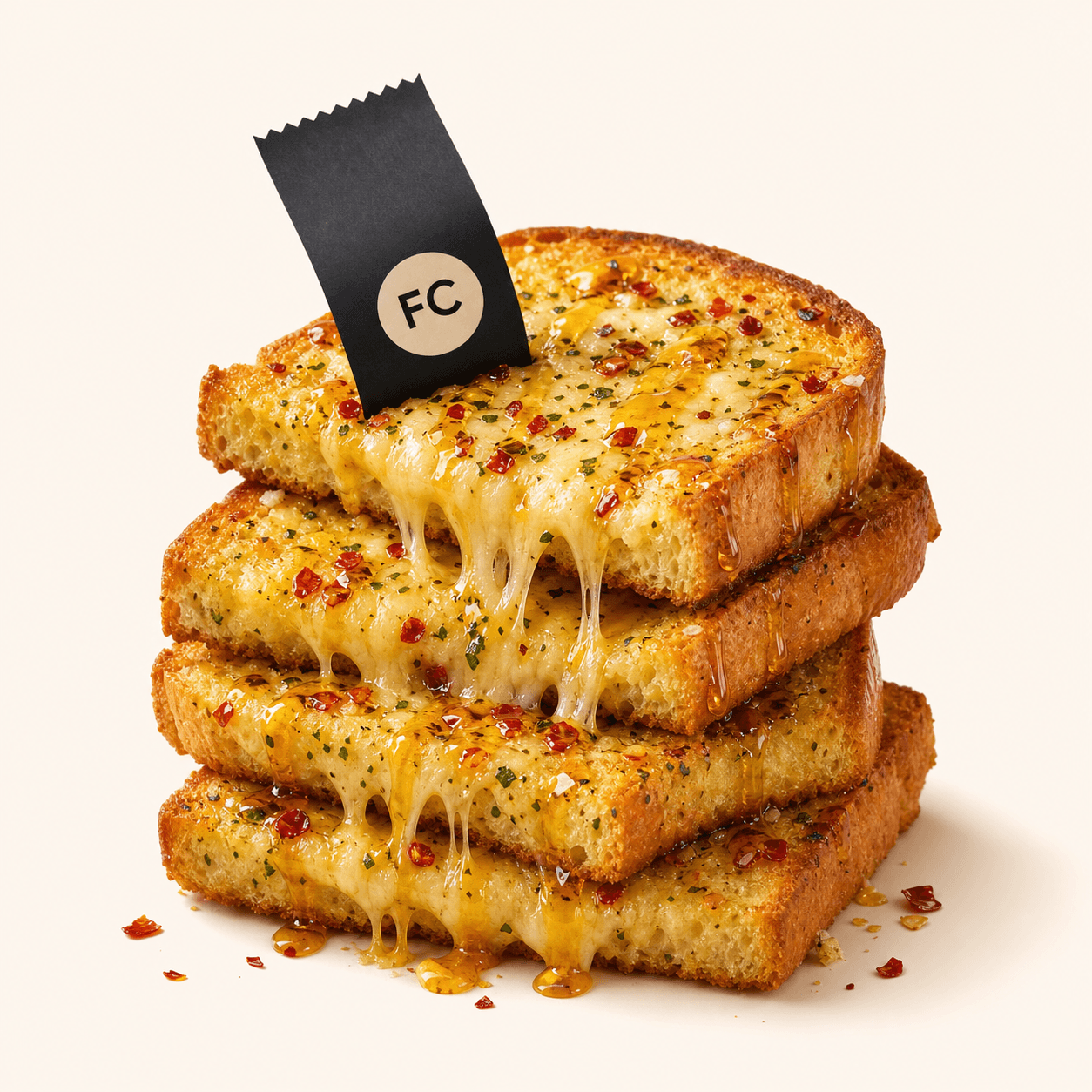 CRED Garlic Bread menu item